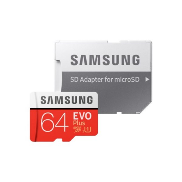 Samsung Micro SDXC EVO Plus 64GB (2020) + SD adaptér