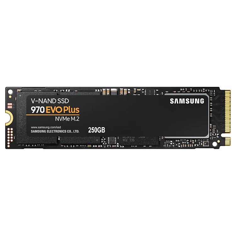 Samsung SSD 970 EVO Plus, 250GB, NVMe M.2 MZ-V7S250BW