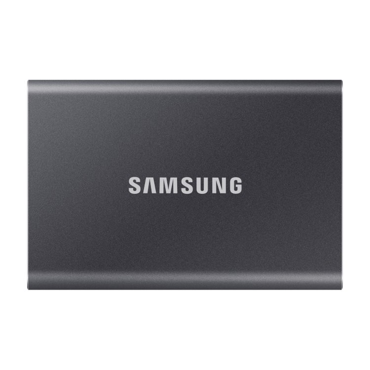 Samsung SSD disk T7, 2 TB, USB 3.2, sivá