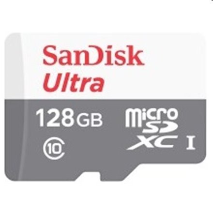 SanDisk Micro SDXC Ultra 128GB, Class 10 - rýchlosť 100 MBs (SDSQUNR-128G-GN6MN) SDSQUNR-128G-GN6MN