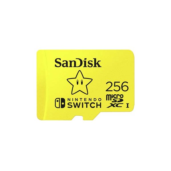 SanDisk Nintendo Switch Micro SDXC 256 GB SDSQXAO-256G-GNCZN