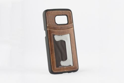 Savelli Brenta for Samsung Galaxy S7 Edge, brown