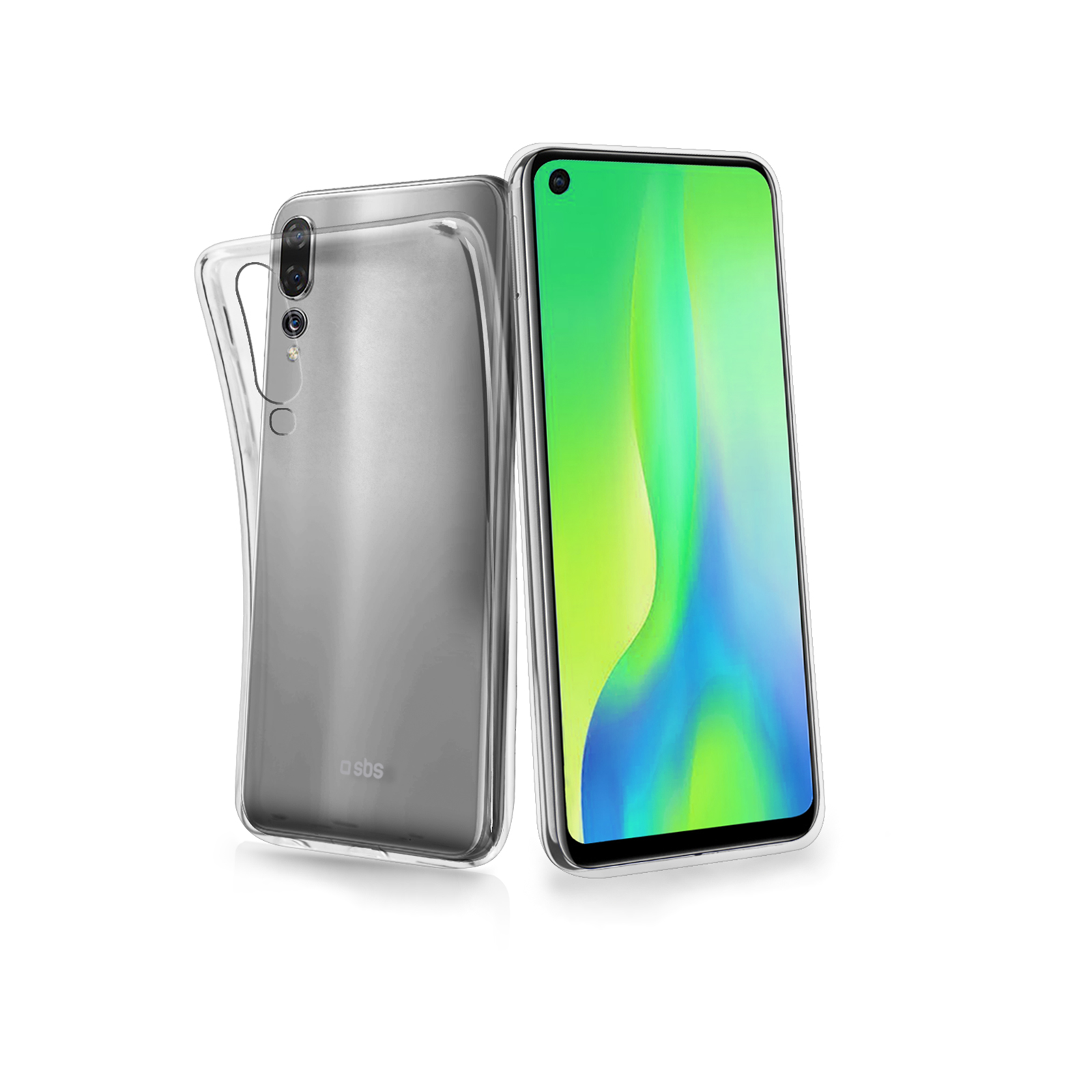 Puzdro SBS Skinny pre Huawei P30, transparentná