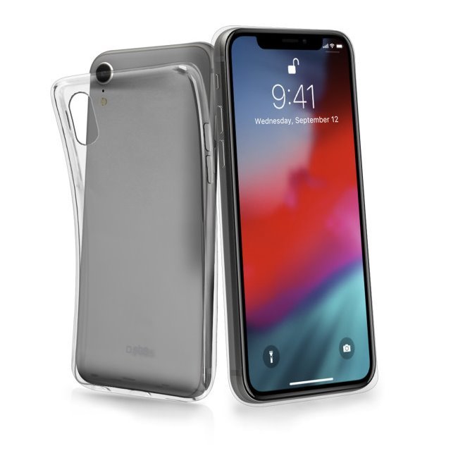 Puzdro SBS Skinny pre Apple iPhone XR, transparentná