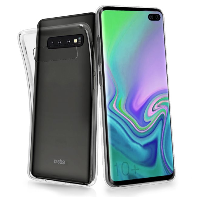 Zadný kryt SBS Skinny pre Samsung Galaxy S10 Plus - G975F, transparentná