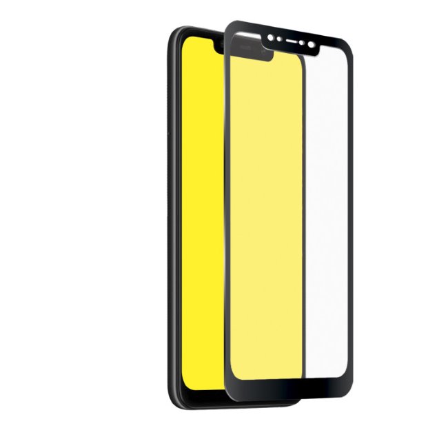 SBS tvrdené sklo Full Cover pre Xiaomi Pocophone F1, čierne