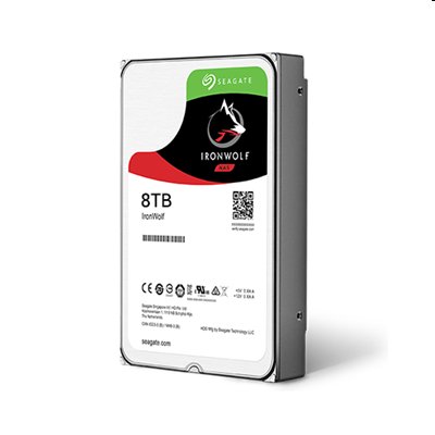 Seagate 8 TB IronWolf Pevný disk 3,5"/SATAIII/7200/256 MB