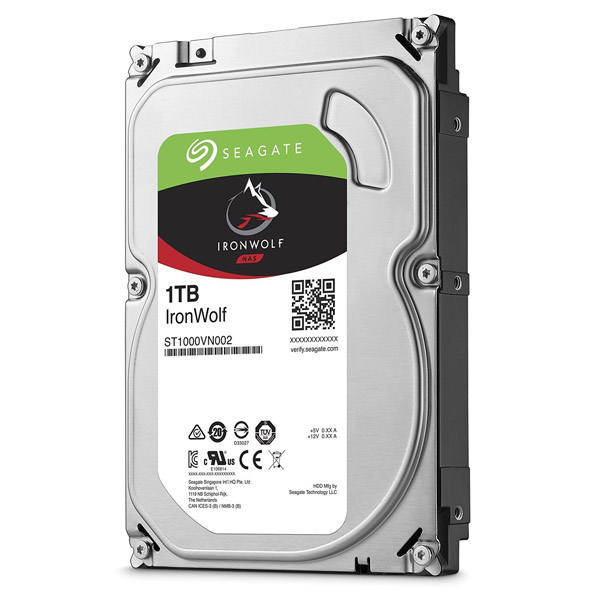 Seagate IronWolf 1TB 5900 SATA 3,5