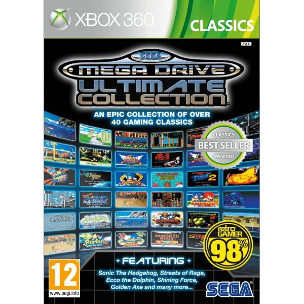 SEGA Mega Drive Ultimate Collection [XBOX 360] - BAZÁR (použitý tovar)