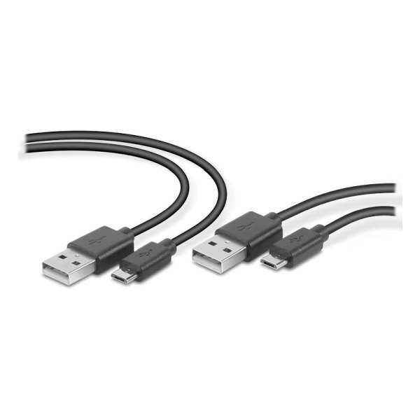 Set nabíjacích káblov Speedlink Stream Play & Charge USB Cable Set pre PS4 SL-450104-BK