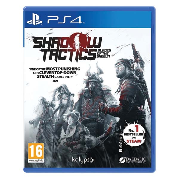 Shadow Tactics: Blades of the Shogun [PS4] - BAZÁR (použitý tovar)