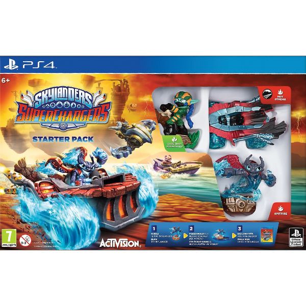 Skylanders SuperChargers (Starter Pack) [PS4] - BAZÁR (použitý tovar)