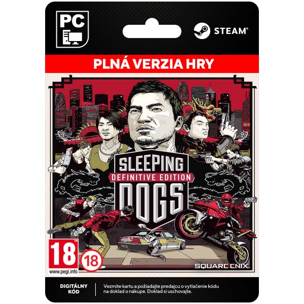 E-shop Sleeping Dogs (Definitive Edition) [Steam]