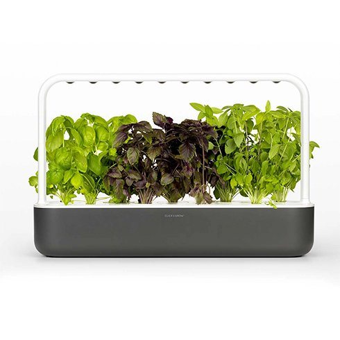 Click and Grow The Smart kvetináč Garden 9, sivá PCW-050