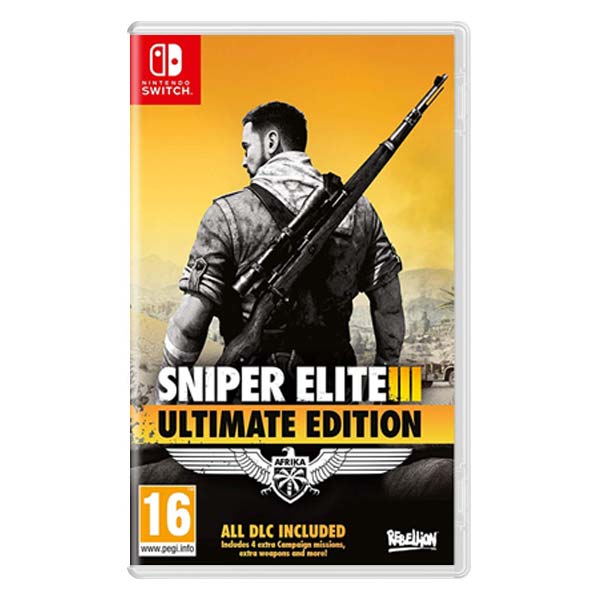 Sniper Elite 3 (Ultimate Edition) [NSW] - BAZÁR (použitý tovar)