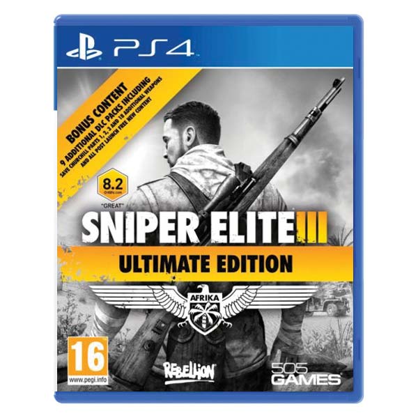 Sniper Elite 3 (Ultimate Edition) [PS4] - BAZÁR (použitý tovar)