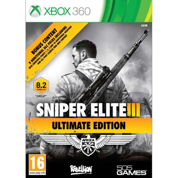 Sniper Elite 3 (Ultimate Edition) [XBOX 360] - BAZÁR (použitý tovar) vykup