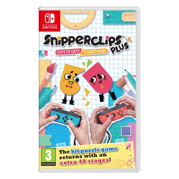 Snipperclips Plus: Cut it out, together! [NSW] - BAZÁR (použitý tovar)