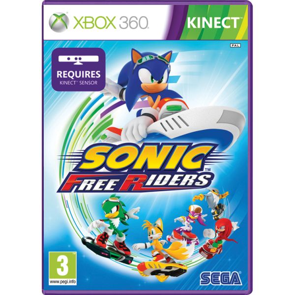 Sonic Free Riders [XBOX 360] - BAZÁR (použitý tovar)
