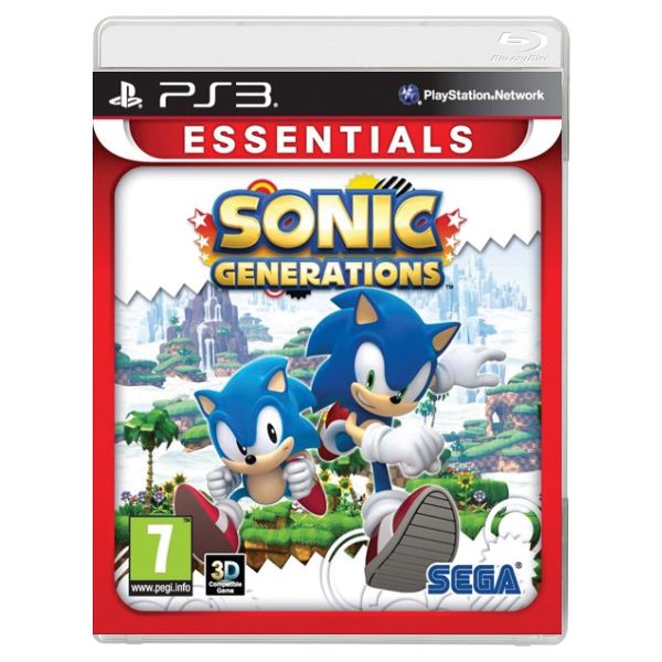 Sonic Generations [PS3] - BAZÁR (použitý tovar)