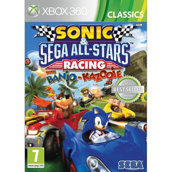 Sonic & SEGA All-Stars Racing with Banjo-Kazooie [XBOX 360] - BAZÁR (použitý tovar)