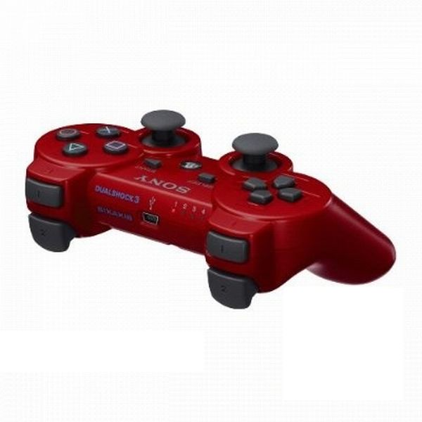 Sony DualShock 3 Wireless Controller, deep red-PS3 - BAZÁR (použitý tovar)