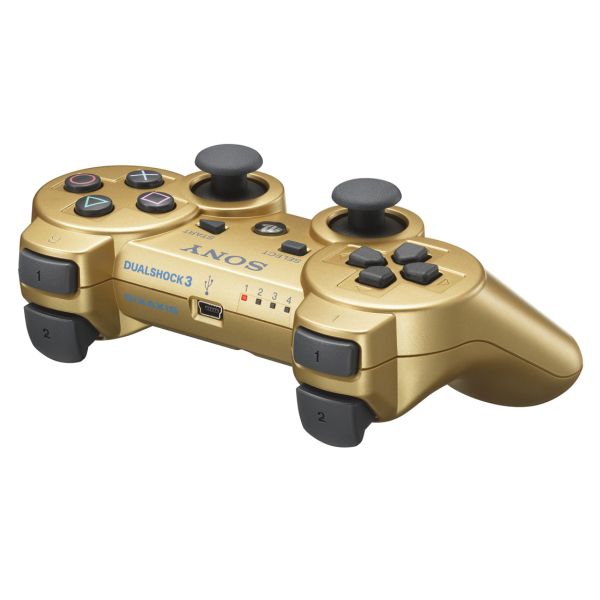 Sony DualShock 3 Wireless Controller, Metallic Gold - Použitý tovar, zmluvná záruka 12 mesiacov