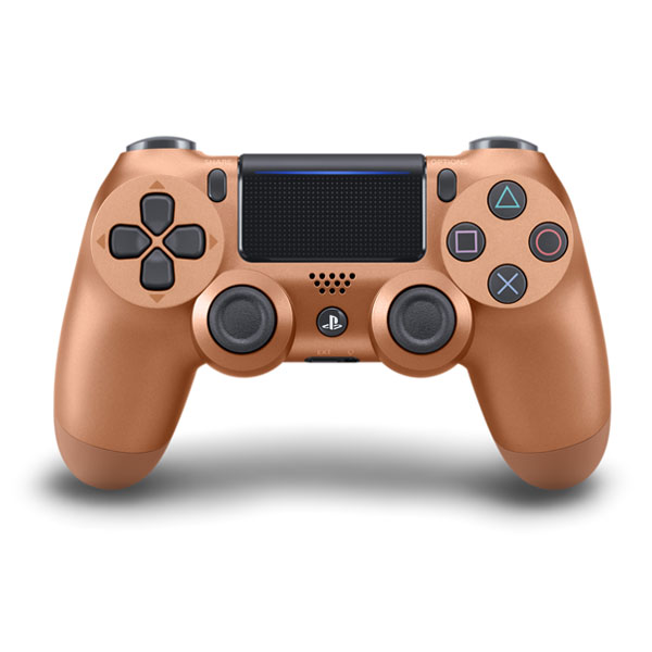 Sony DualShock 4 Wireless Controller v2, metallic copper - BAZÁR (použitý tovar)