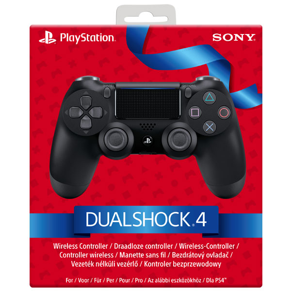 Sony DualShock 4 Wireless Controller v2, jet black (Christmas Edition) - OPENBOX (rozbalený tovar s plnou zárukou)