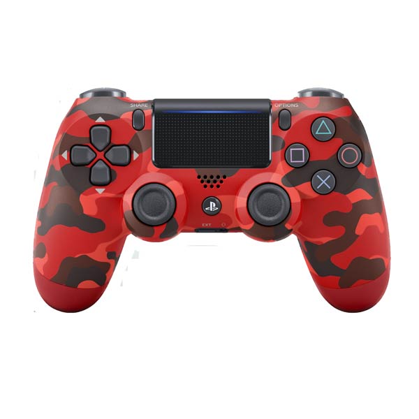 Sony DualShock 4 Wireless Controller v2, red camouflage - BAZÁR (použitý tovar)