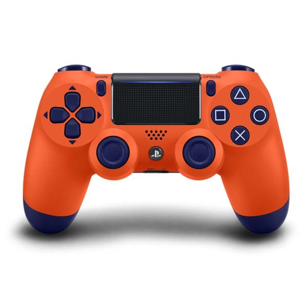 Sony DualShock 4 Wireless Controller v2, sunset orange