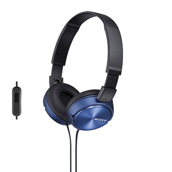 Sony MDR-ZX310AP slúchadlá s handsfree, modrá