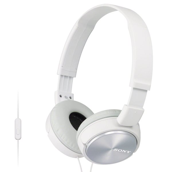 Sony MDR-ZX310AP slúchadlá s handsfree, biela