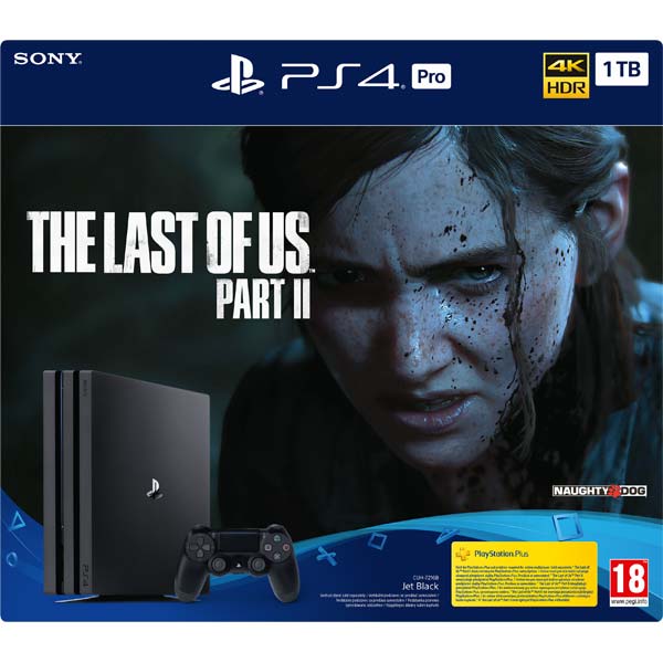 Sony PlayStation 4 Pro 1TB + The Last of Us: Part 2 CZ - OPENBOX (Rozbalený tovar s plnou zárukou)