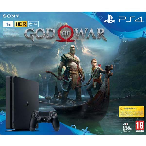 Sony PlayStation 4 Slim 1TB + God of War CZ