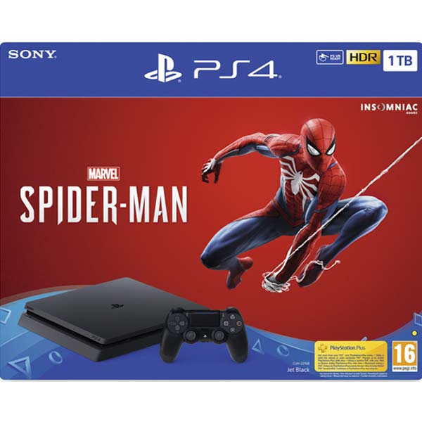 Sony PlayStation 4 Slim 1TB + Marvel’s Spider-Man CZ