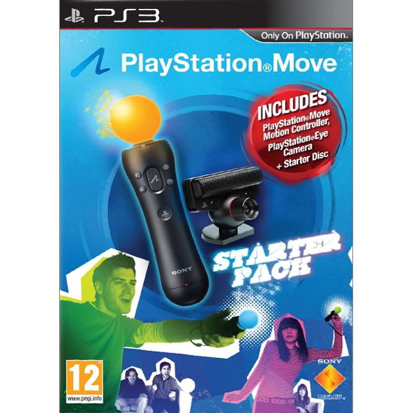 Sony PlayStation Move Starter Pack BAZÁR (použitý tovar , zmluvná záruka 12 mesiacov)