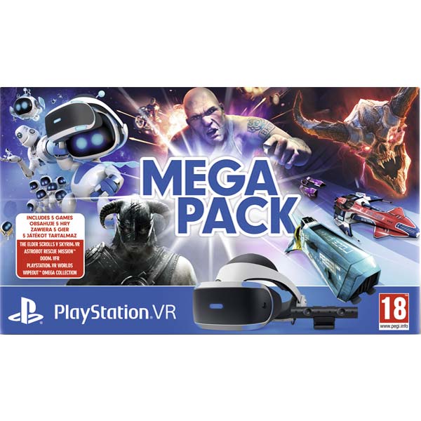 Sony PlayStation VR V2 (Mega Pack 5 hier) + Sony PlayStation 4 Camera