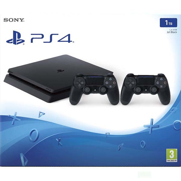 Sony PS4 Slim 1TB, jet black + DS4 Wireless Controller v2, jet black - OPENBOX (Rozbalený tovar s plnou zárukou) Sony PS4 Slim 1TB, jet black + DS4 Wireless Controller v2, jet black - OPENBOX (Rozbalený tovar s plnou zárukou)