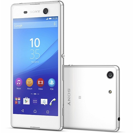 Sony Xperia M5 - E5603, 16GB, biela, Trieda A+ - použité, záruka 12 mesiacov