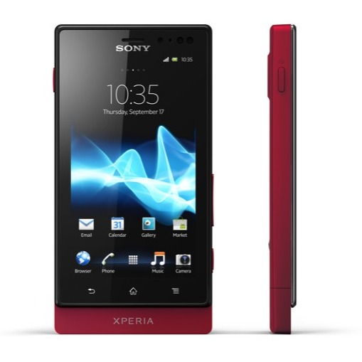 Sony Xperia Sola - MT27i, Android OS, Red