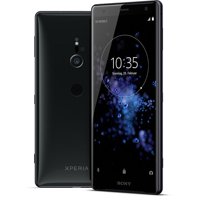 Sony Xperia XZ2 - H8216, Single SIM, Liquid Black - nový tovar, neotvorené balenie