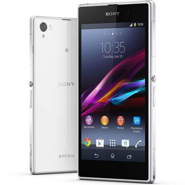 Sony Xperia Z1 - C6903, 16GB, biela, Trieda A - použité, záruka 12 mesiacov