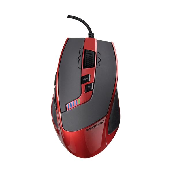 Speed-Link Kudos RS Gaming Mouse, red-black