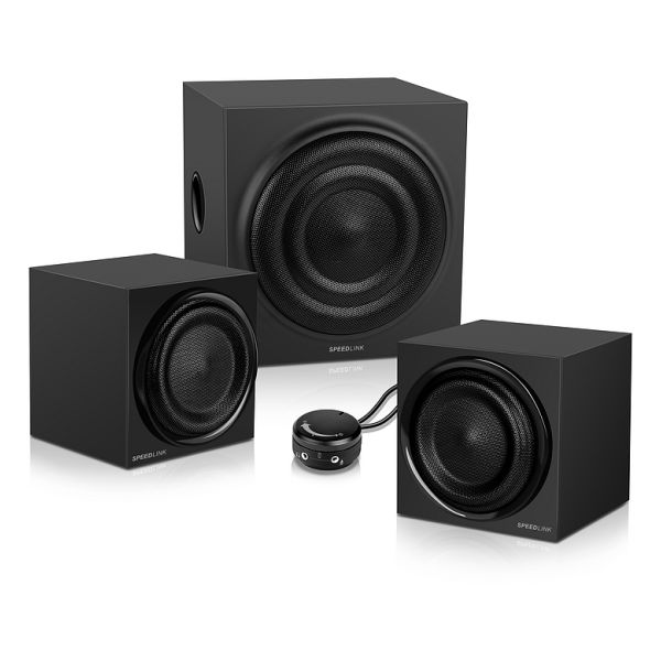 Speed-Link Quanum 2.1 Subwoofer System, black