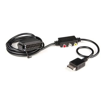 Speed-Link Tracs Scart Video & Audio Cable for PS3, black - OPENBOX (Rozbalený tovar s plnou zárukou)