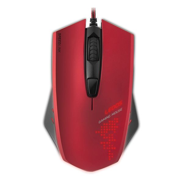 Speedlink Ledos Gaming Mouse, red - OPENBOX (Rozbalený tovar s plnou zárukou)
