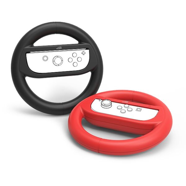 Speedlink Rapid Racing Wheel Set for Nintendo Switch, black-red - OPENBOX (Rozbalený tovar s plnou zárukou)