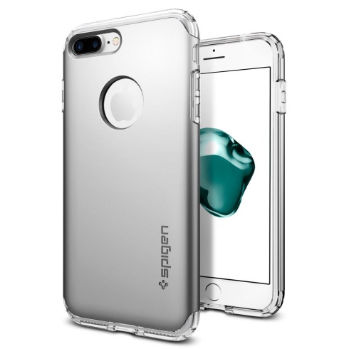 Spigen kryt Hybrid Armor pre iPhone 7 Plus - Satin Silver