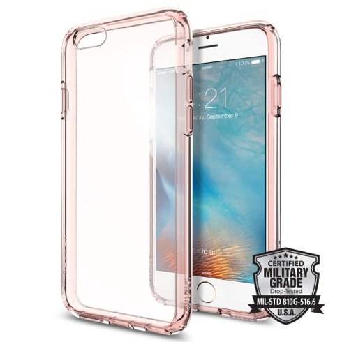 Púzdro Spigen Ultra Hybrid iPhone 6/6S - Rose Crystal
